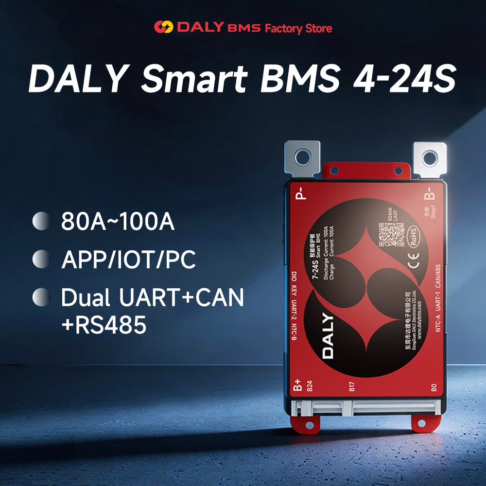 Lithium Battery 12V - DALY 스마트 BMS LFP 4S 7S