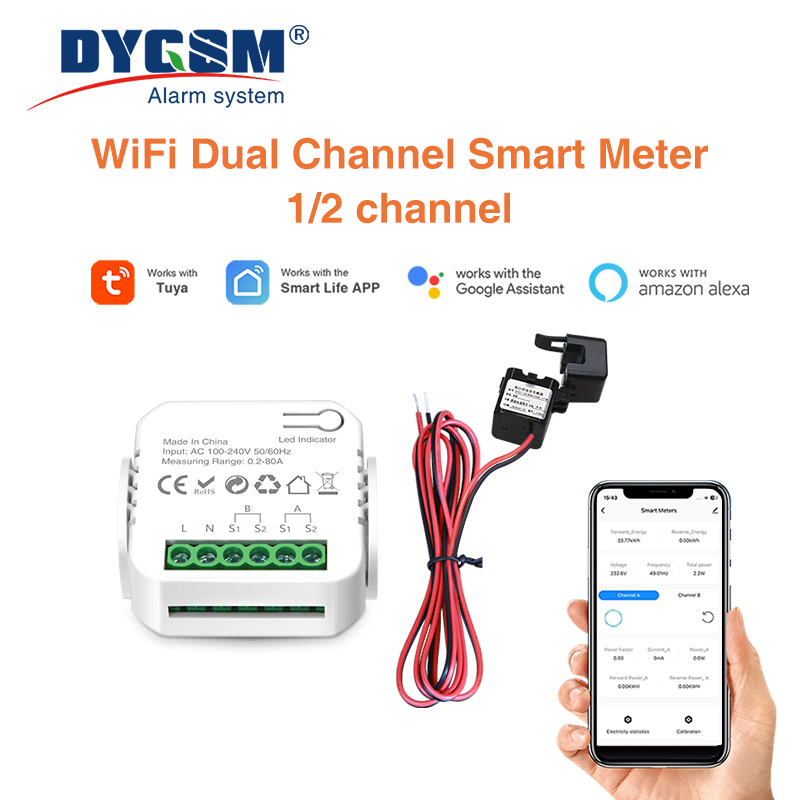 Energy Monitor Meter - Tuya 스마트 Wifi 지능형 에너지 미터