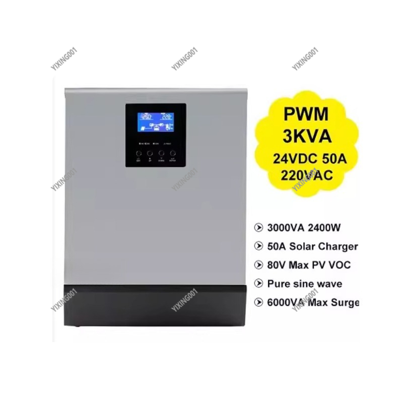 Charge Controller Solar - 3KVA/2400W 24V 태양광 인버터 - PWM