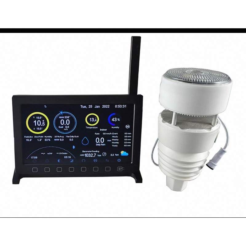 Outdoor Power Station - Ecowitt Wittboy Pro 기상 관측소, TFT