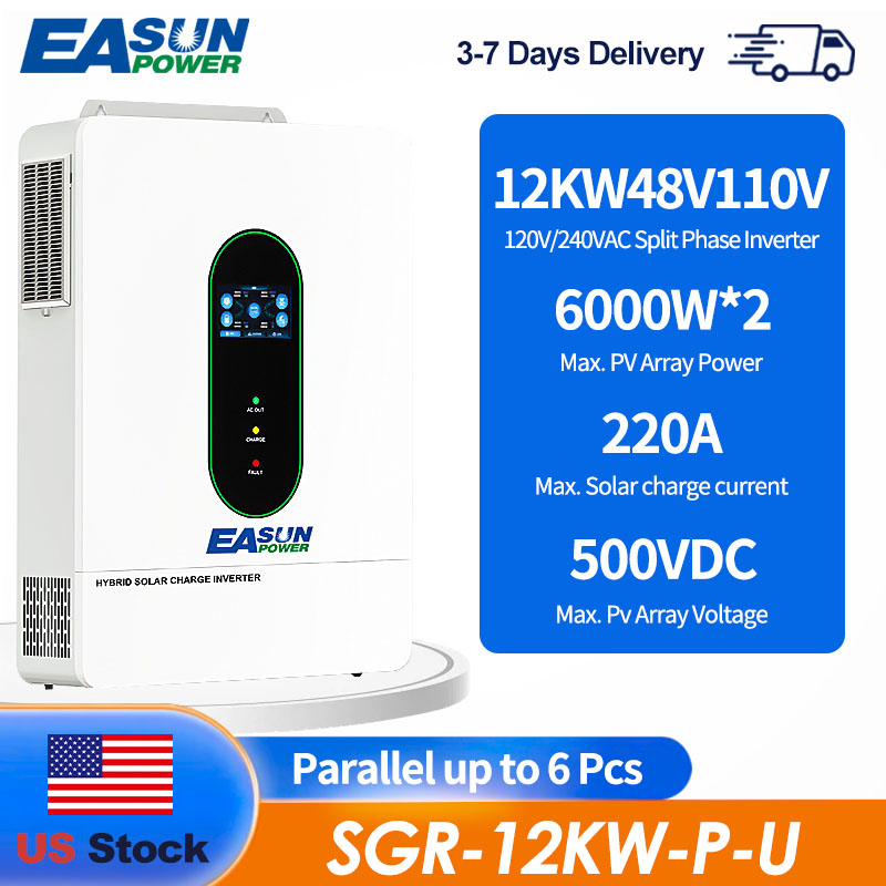 Charge Controller Solar - EASUN US 12KW 12000W 분리형 태양광