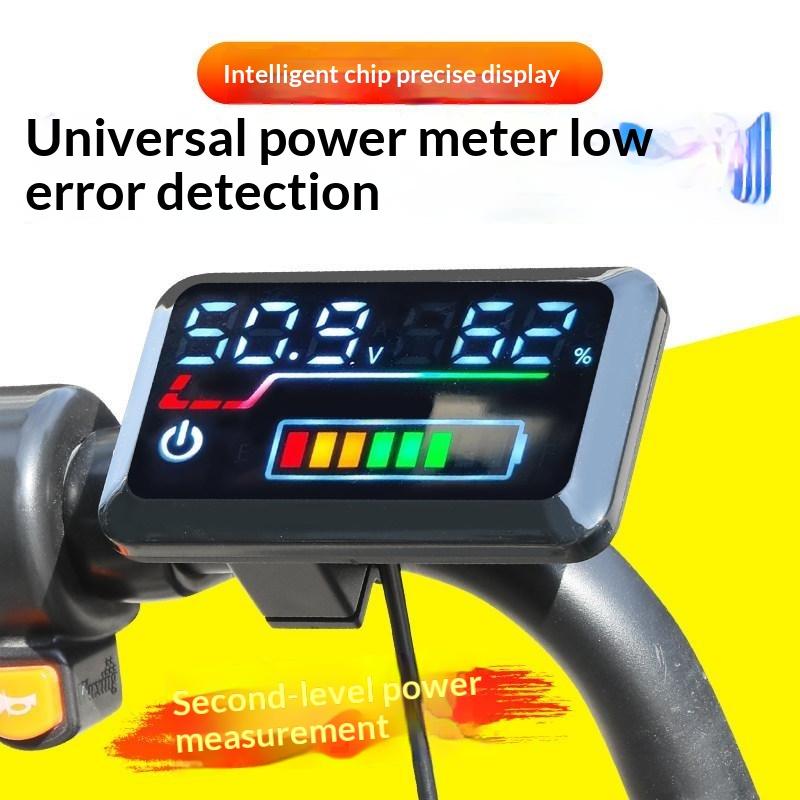 정밀 전압 측정기, 디지털 배터리 잔량 표시기, 48V - Energy Monitor Meter 리뷰 및 가격