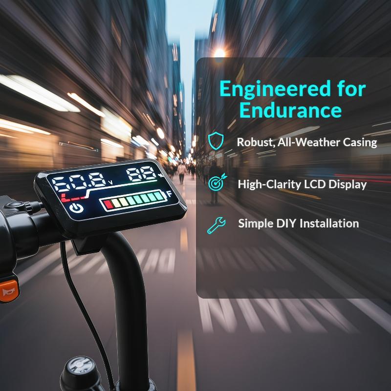 정밀 전압 측정기, 디지털 배터리 잔량 표시기, 48V - Energy Monitor Meter 리뷰 및 가격