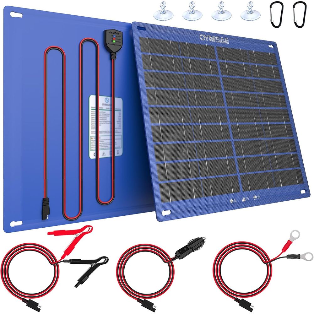 30W 태양광 자동차 배터리 충전기 휴대용 12V 트리 - Solar Panel 리뷰 및 가격