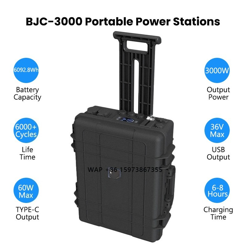 110V 220V 휴대용 충전 스테이션 3000W 태양 - Solar Generator 리뷰 및 가격