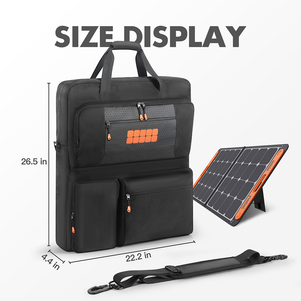 어깨끈이 있는 태양광 패널 보관 가방, 패딩 처리된 여 - Solar Panel 200W 리뷰 및 가격