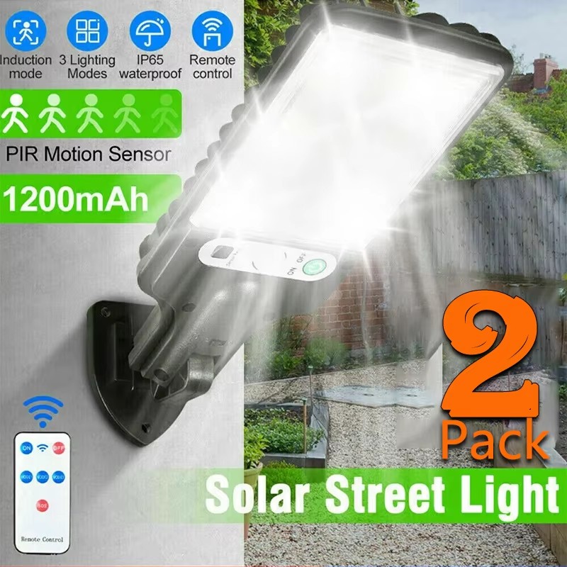 인체감지 센서가 있는 3가지 모드 야외 태양광 정원등, - Solar Lamp 리뷰 및 가격