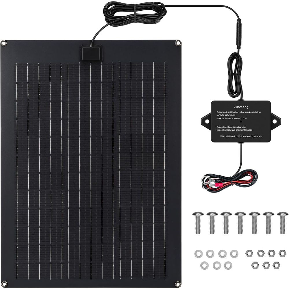 태양광 배터리 충전기 유지보수 장치, 덤프 트레일러용  - Solar Panel 리뷰 및 가격