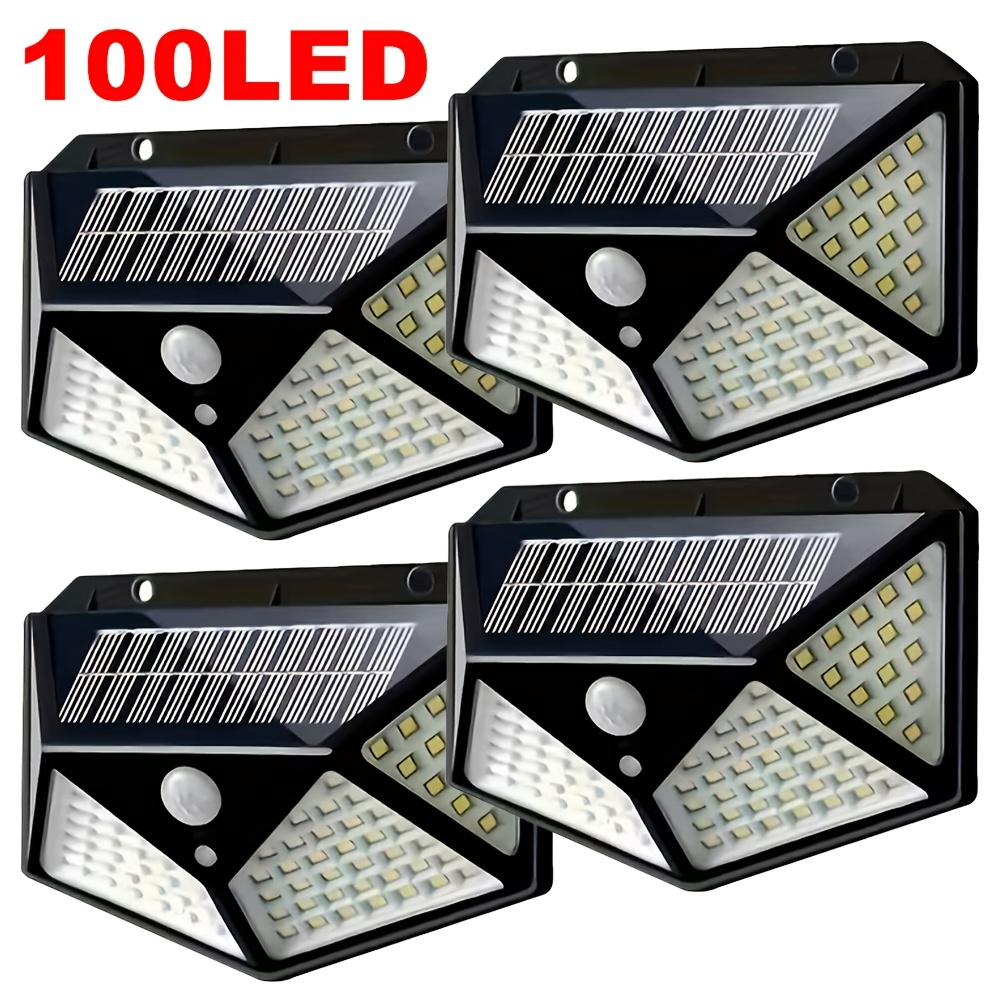 100LED 야외 태양광 정원등, 모션 센서 방수 태양 - Solar Lamp 리뷰 및 가격