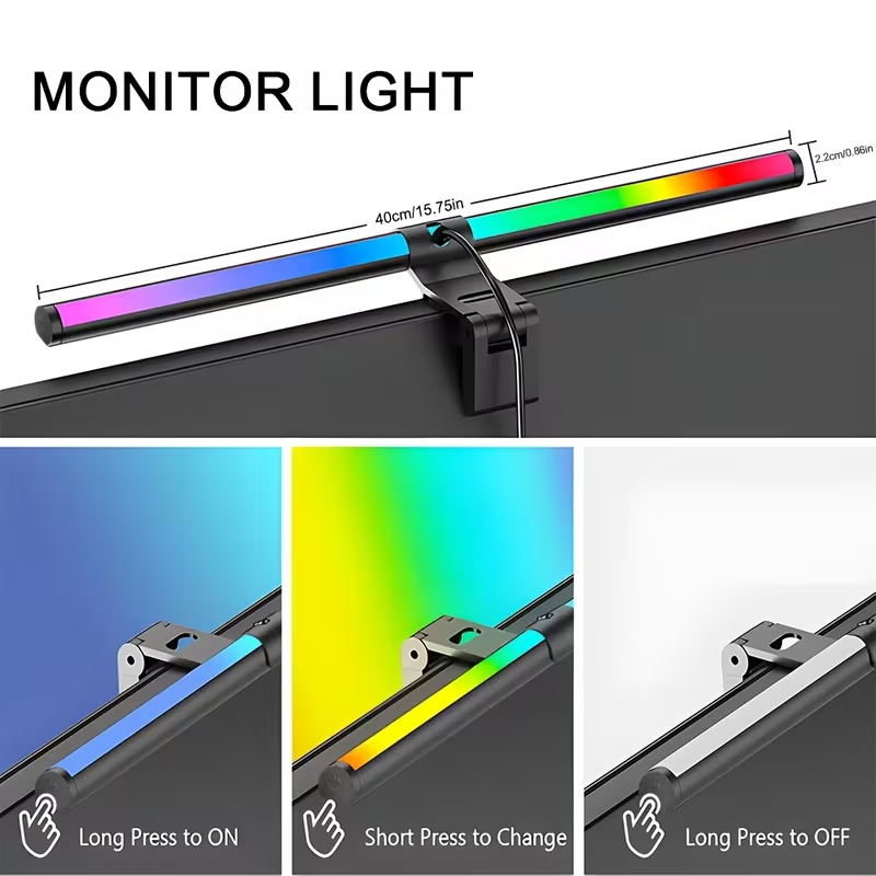 컴퓨터 모니터 라이트 바 PC 모니터용 USB 전원 L - Energy Monitor Meter 리뷰 및 가격