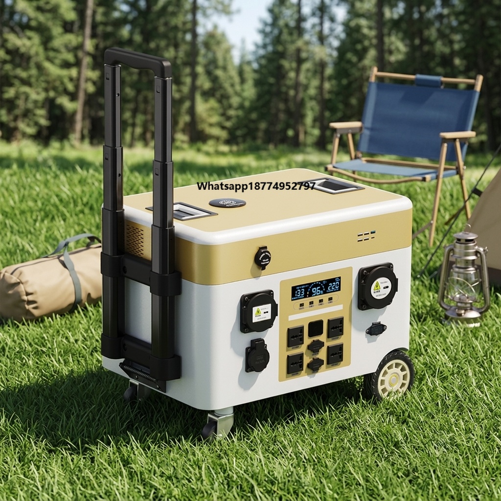 5000Wh 휴대용 태양광 발전기, 태양광 패널, 차량 - Portable Power Station 리뷰 및 가격