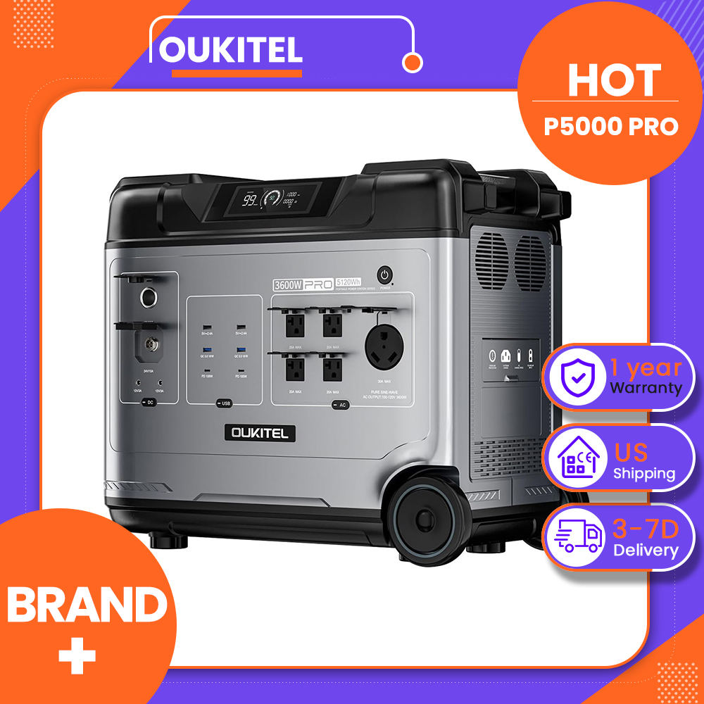 OUKITEL P5000 Pro 휴대용 전력 공급 장치 - Charge Controller Solar 리뷰 및 가격